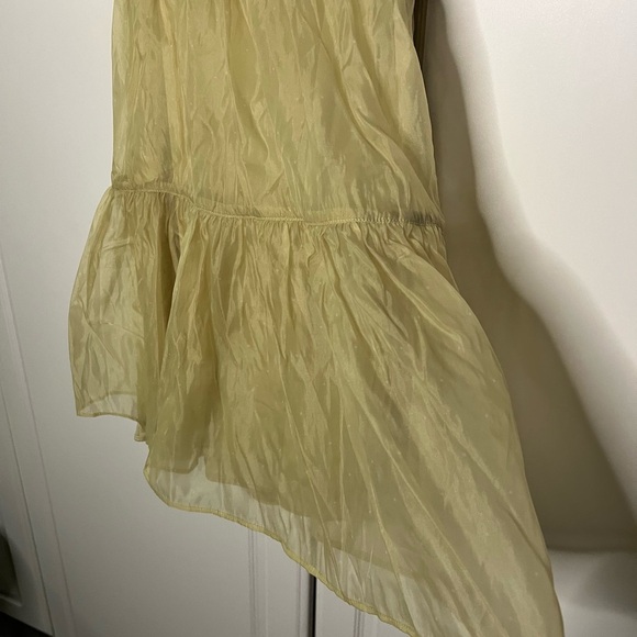 NWT Danielle Bernstein Sheer Organza Puff Sleeve Mini - Picture 4 of 12